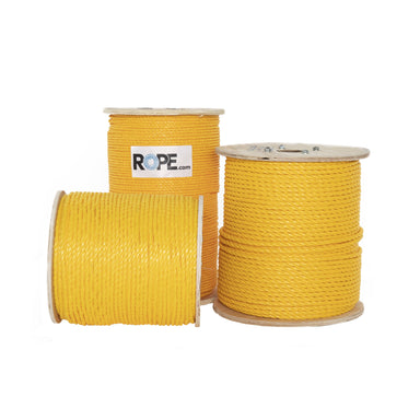 1 4 Inch X 1200 Ft. High-Strength Cobalt Blue Polypropylene Rope, From Erin Rope Corp.