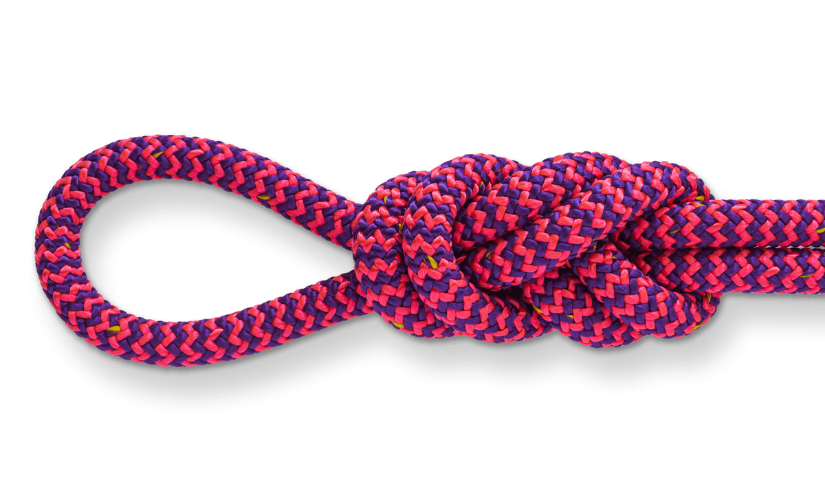 Climbing Rope Keychains and Lanyards Handmade, Brand Name Climbing Ropes  Pink/purples, Red/orange & Yellows 50 Ropes to Choose From 