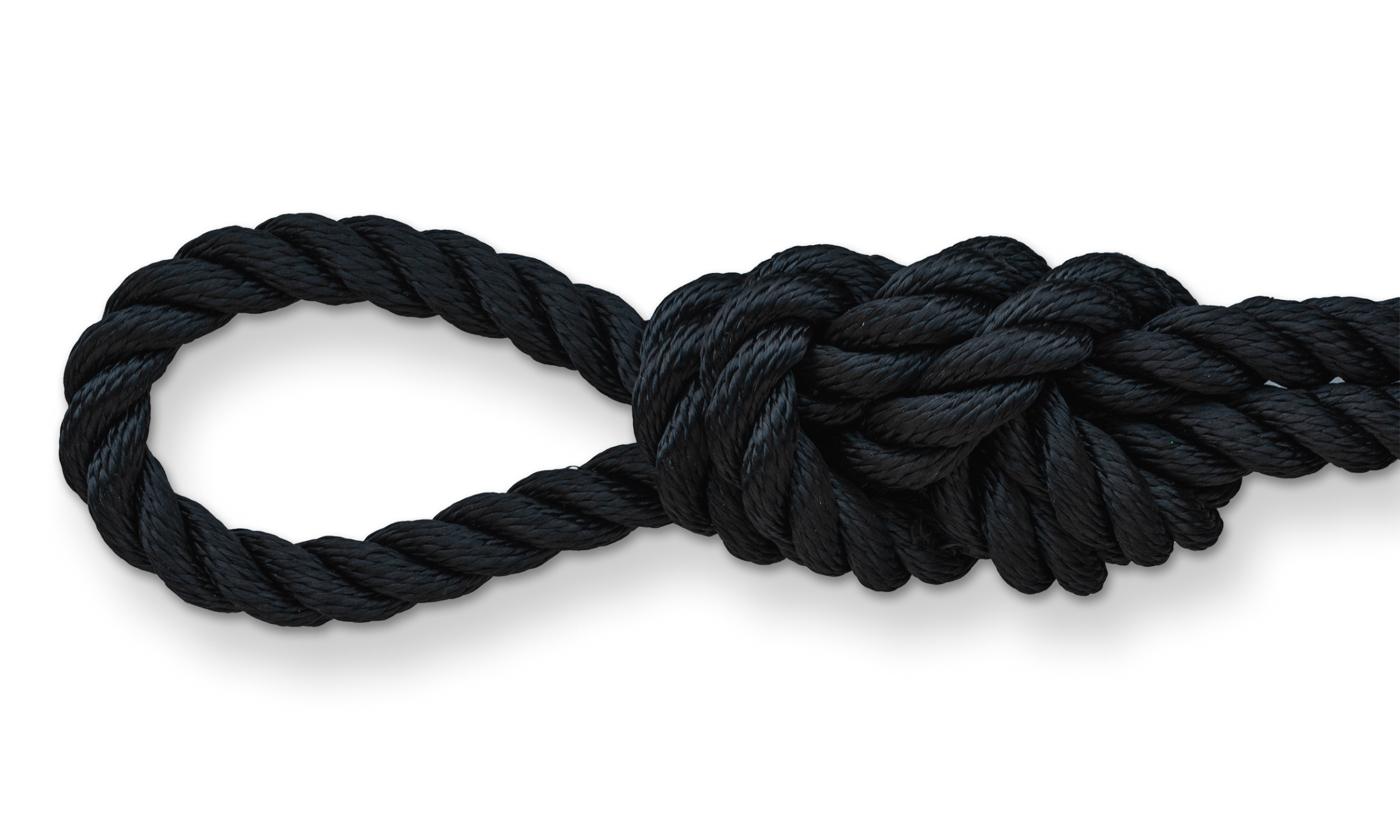 18′ Climbing Rope with Whipped End: Poly Dacron